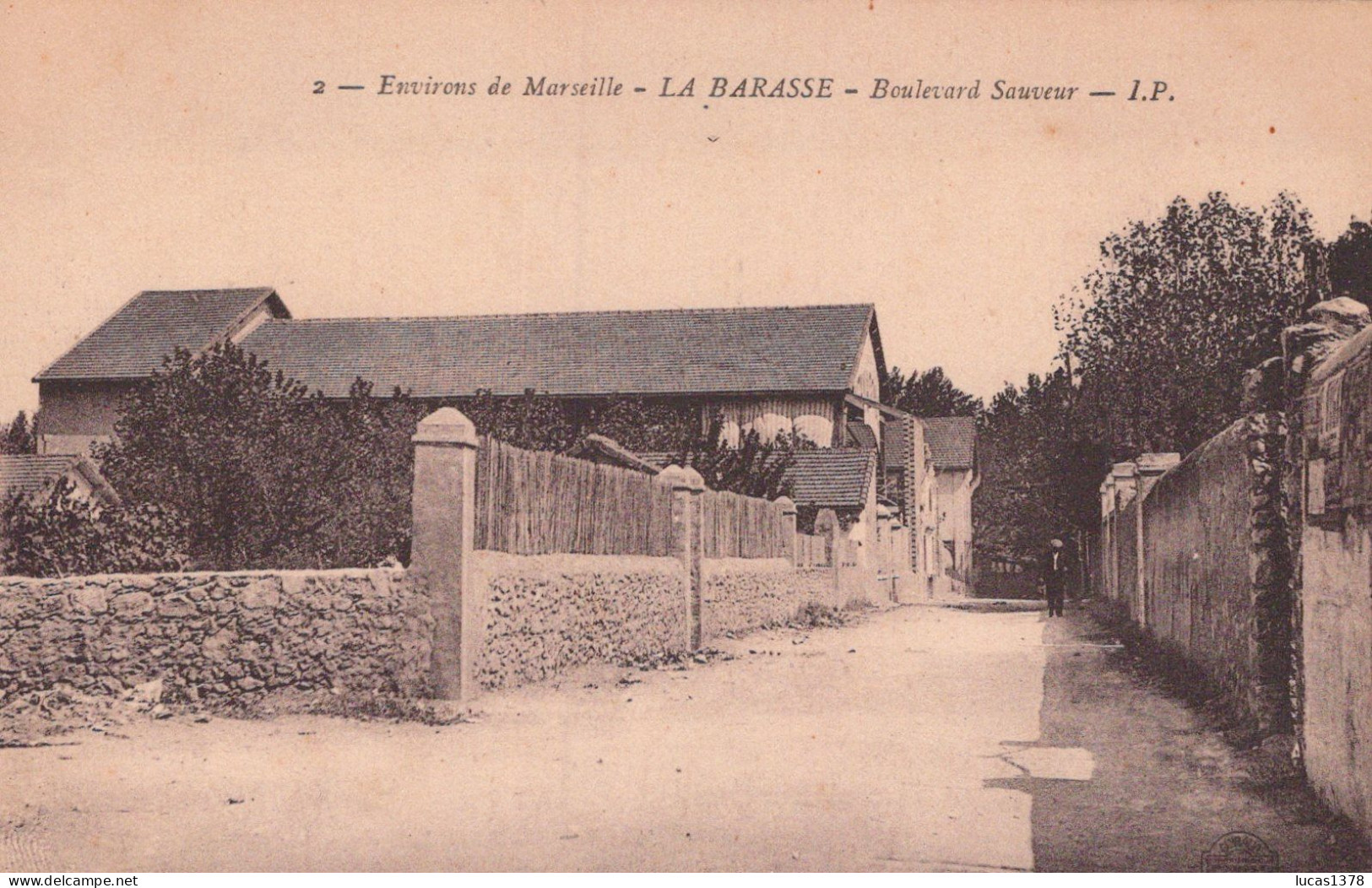 13 / MARSEILLE / LA BARASSE / BOULEVARD SAUVEUR / IP 2 - Saint Marcel, La Barasse, St Menet