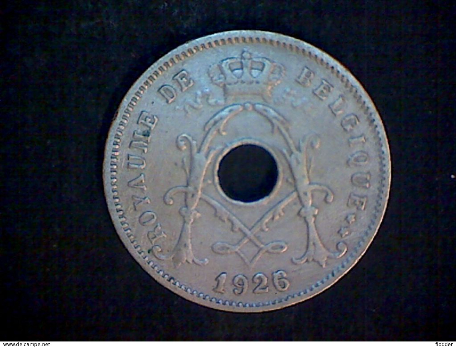 5 Centimes 1926/ 5 ,overslag - 5 Cent