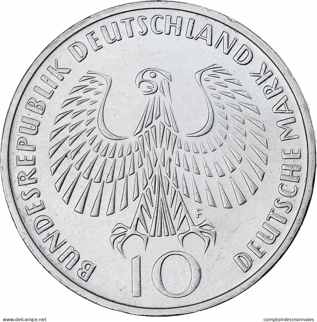 Monnaie, République Fédérale Allemande, 10 Mark, 1972, Stuttgart, SUP+ - Commemorative