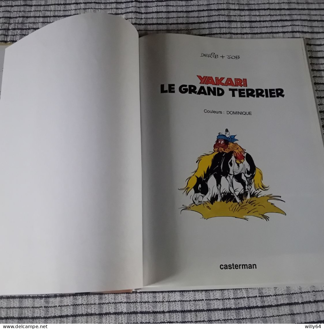 YAKARI   T10  Le Grand Terrier    Editions: CASTERMAN  Comme Neuf - Yakari