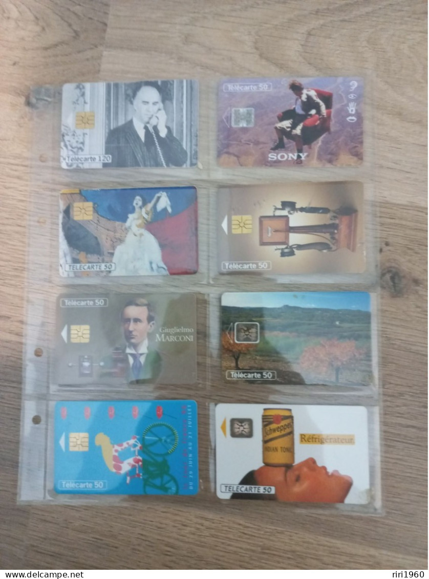 Telecartes .lot De 99 Telecartes France Télécom Avec Album. - Collections