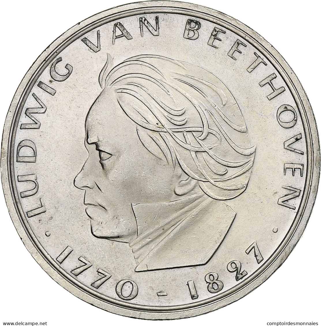 Monnaie, République Fédérale Allemande, 5 Mark, 1970, Stuttgart, Germany - 5 Marchi