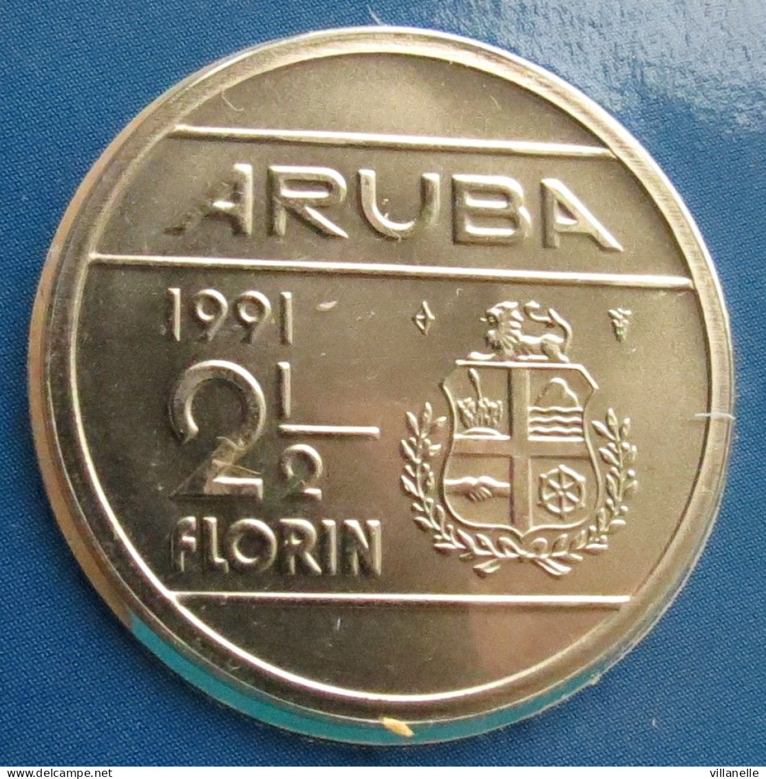 Aruba 2,1/2 Florin 1991  UNC ºº - Aruba