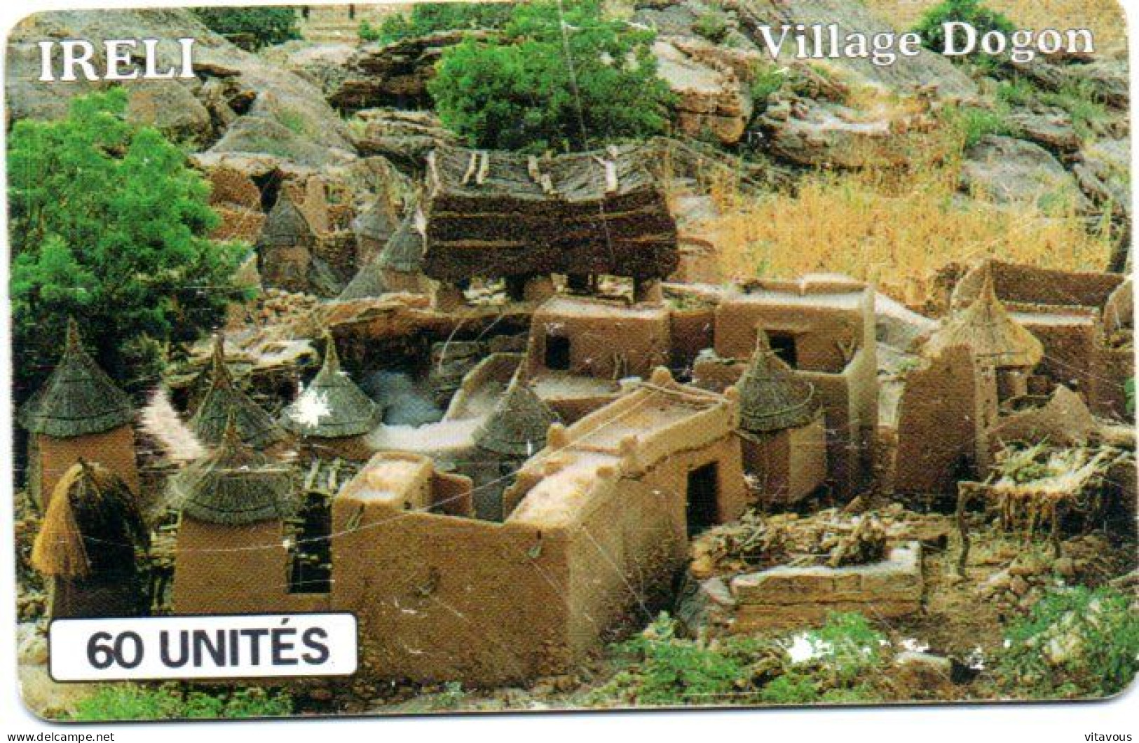 Village Dogon Télécarte Mali Phonecard  Telefonkarte (F 351) - Mali