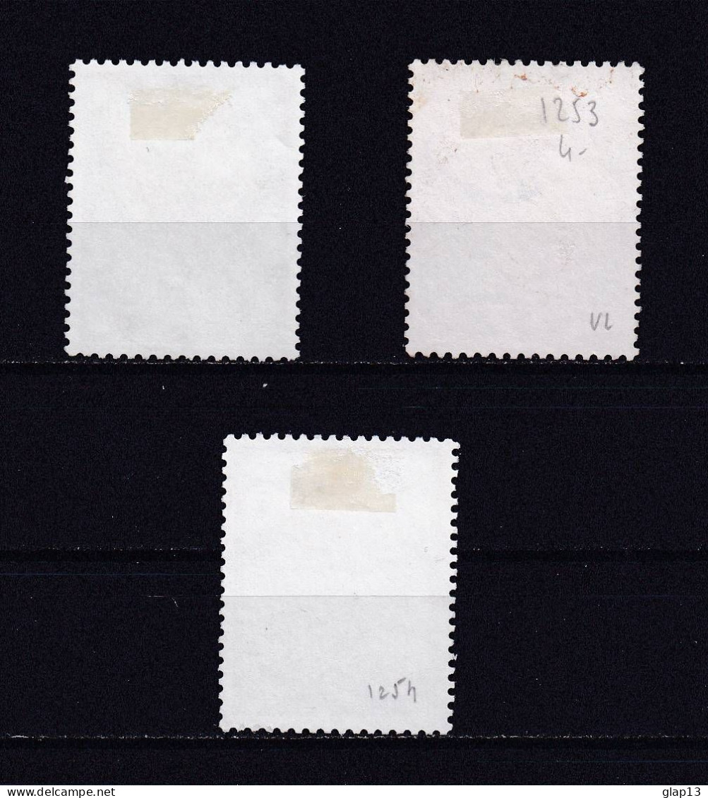 LUXEMBOURG 1992 TIMBRE N°1252/54 OBLITERE POSTES ET TELECOMMUNICATIONS - Used Stamps