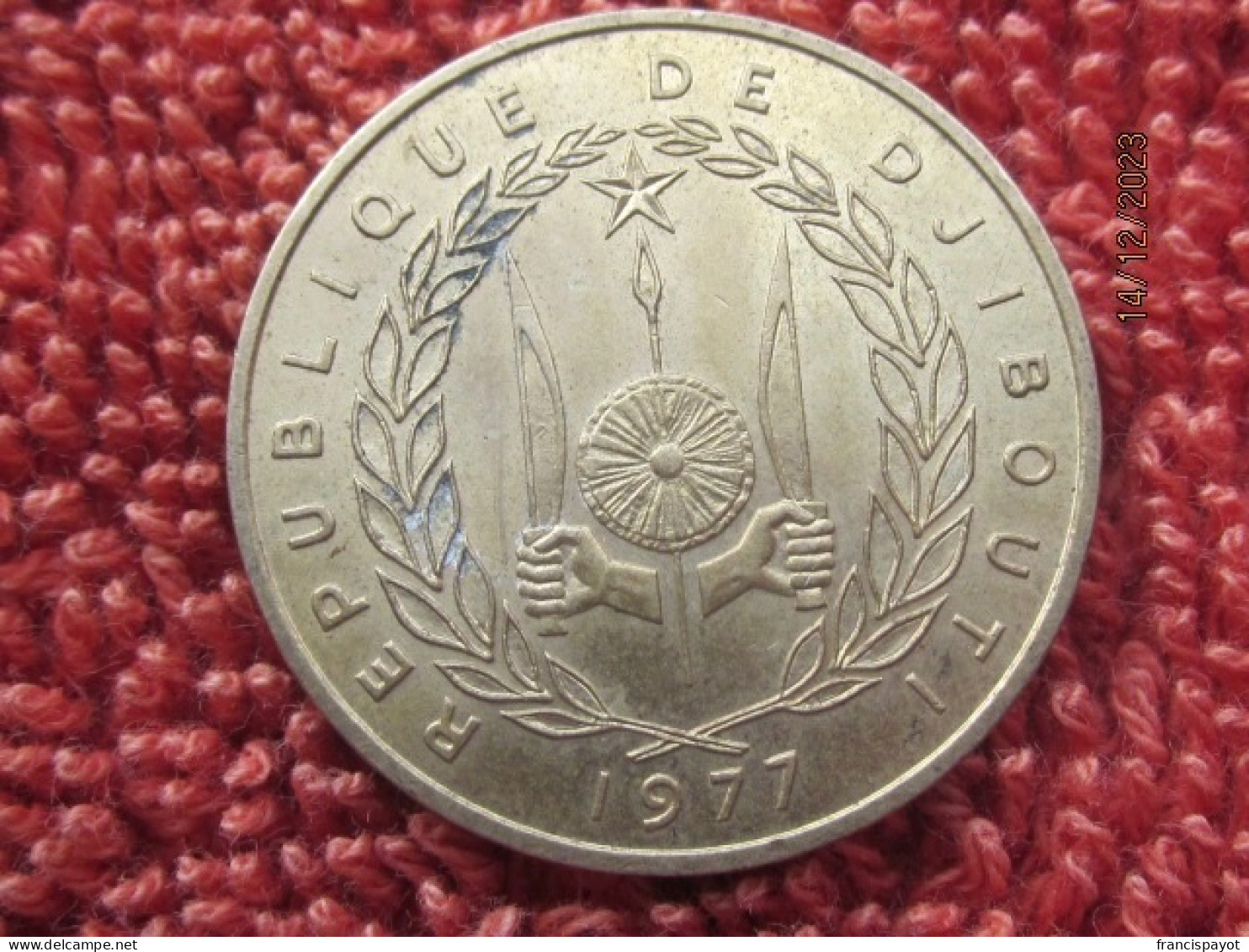 Djibouti: 20 Francs FDj 1977 - Djibouti