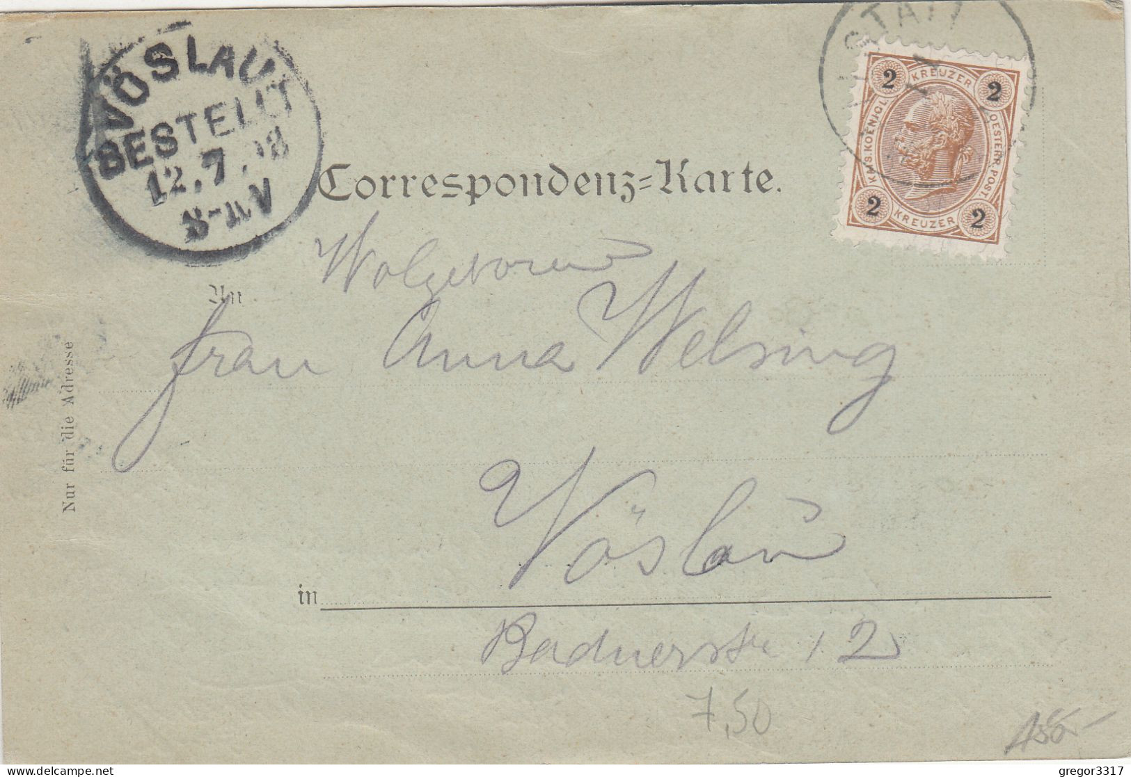 E100) GRUSS Aus HALLSTATT - Wunderschöne Alte MONDSCHEIN LITHO 1898 !! - Hallstatt