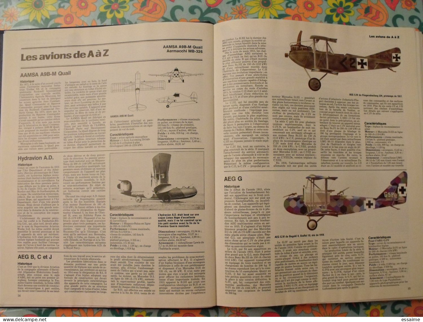 l'encyclopédie illustrée de l'aviation. volume 1. éditions Atlas 1982. contient 13 numéros