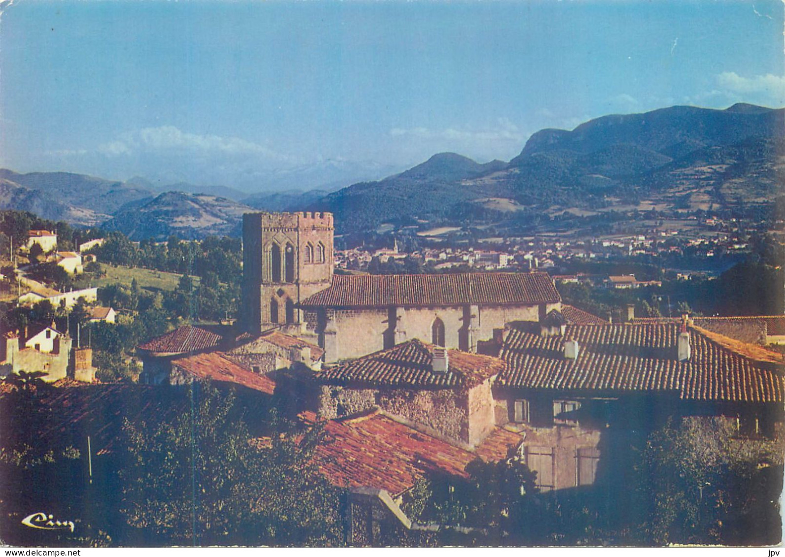 CARTE QSL : SAINT LIZIER. ARIEGE. - Autres & Non Classés