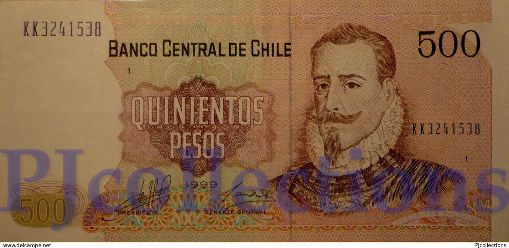 CHILE 500 PESOS 1999 PICK 153e XF - Chile