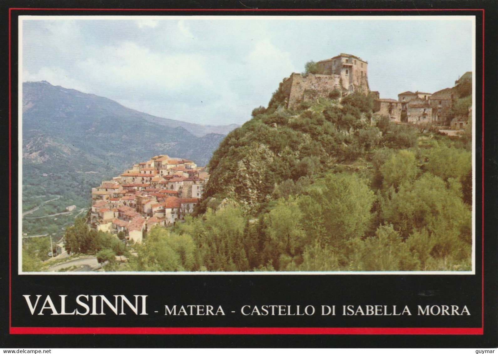 VALSINNI - CASTELLO DI ISABELLA MORRA - 5529 - Other & Unclassified