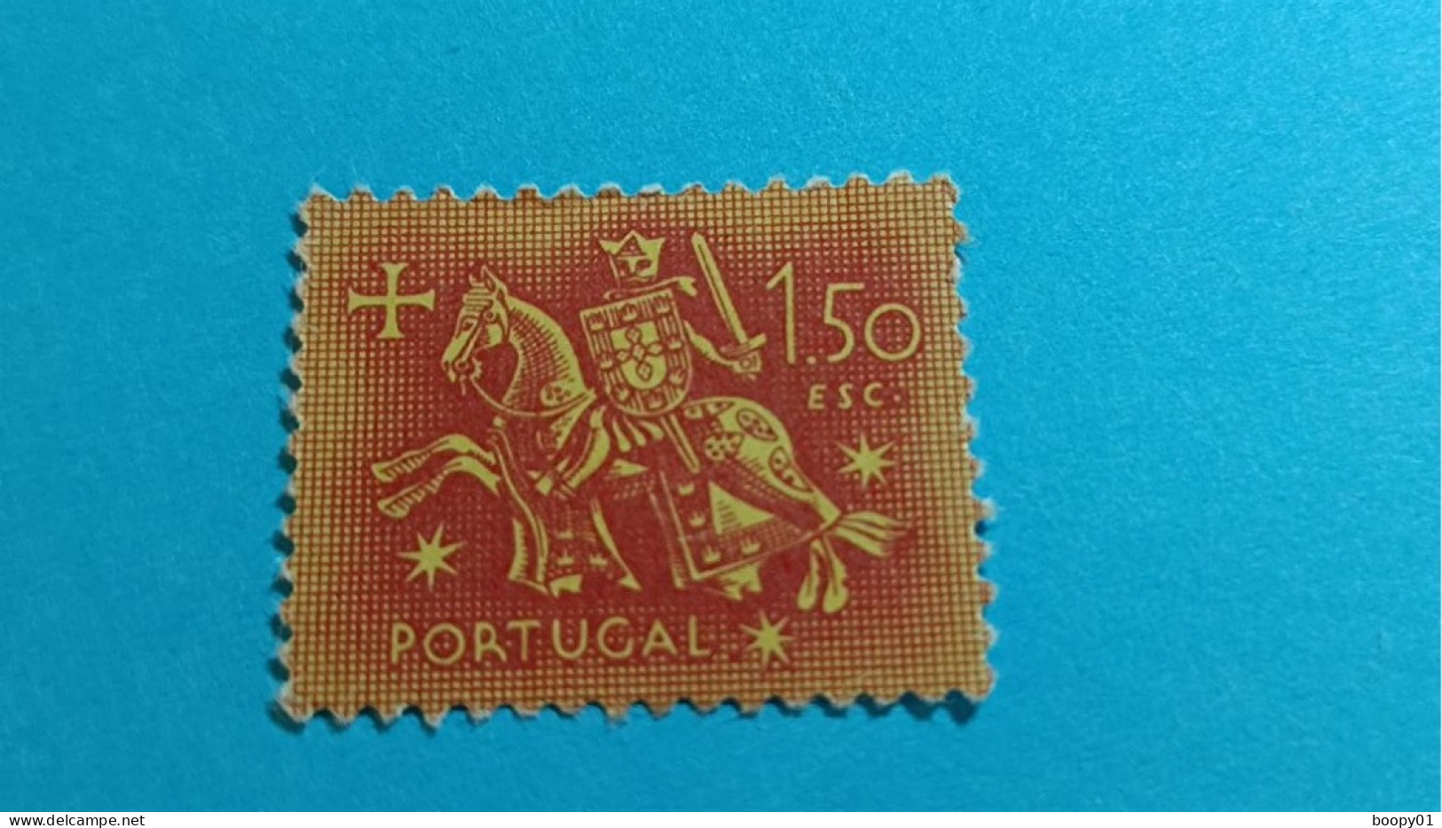 PORTUGAL - Timbre 1953 : Sceau équestre De Denis 1er De Portugal (Dinis Ou Diniz) - 1.50 Escudo - Nuovi