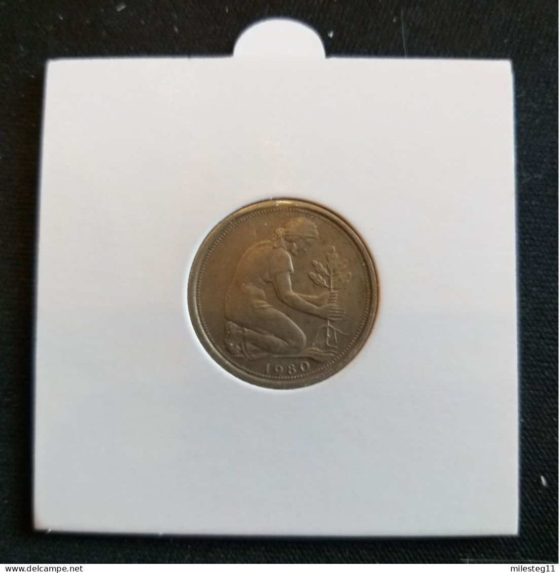 Allemagne 50 Pfennig 1980G - 50 Pfennig