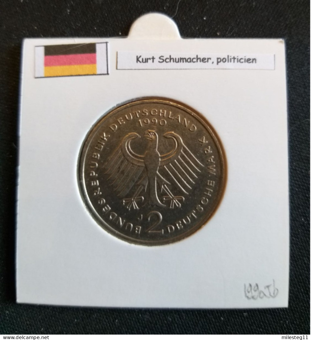 Allemagne 2 Mark 1990J Position B - 2 Marchi