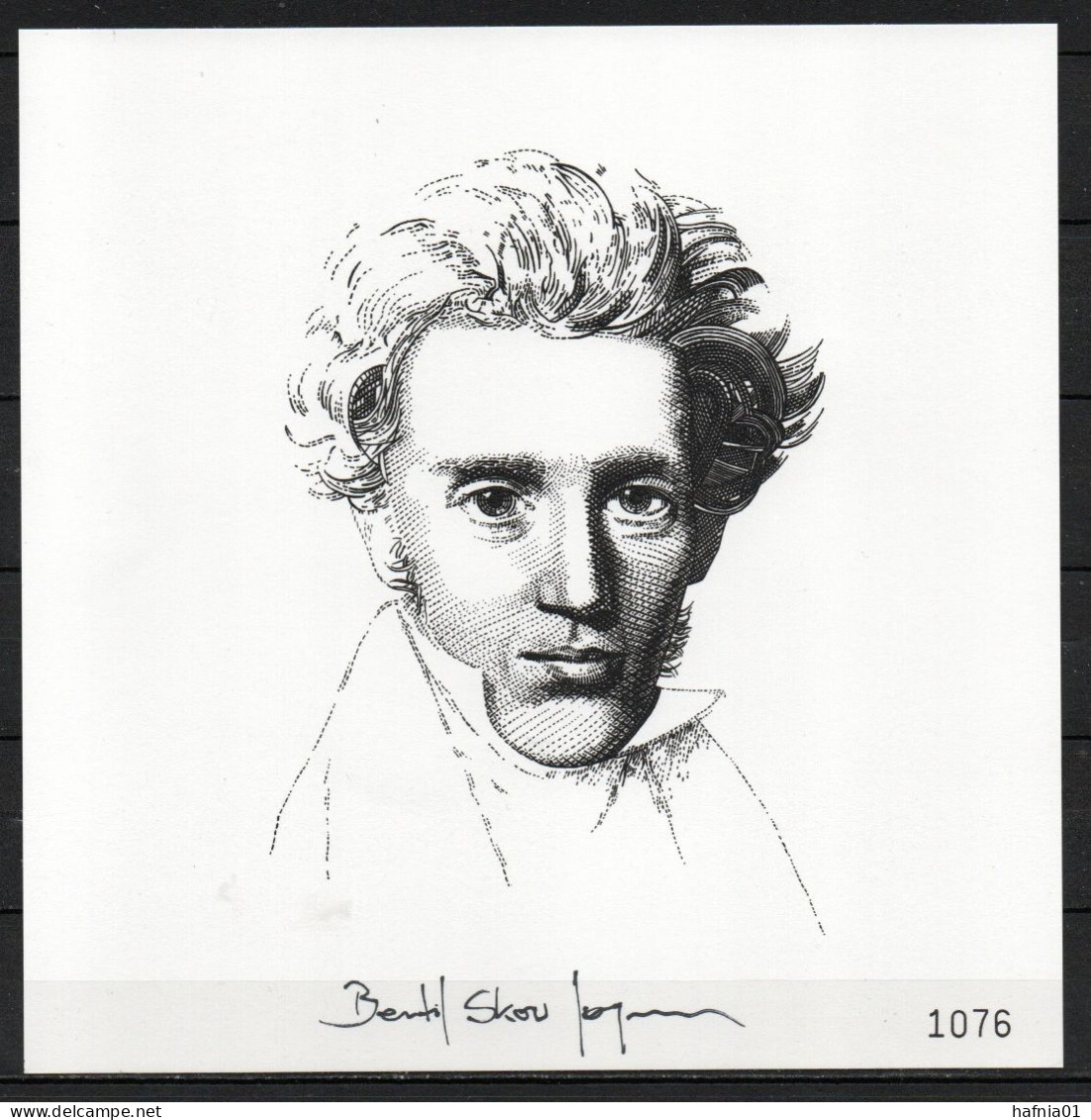 Bertil Skov Jørgensen. Denmark 2013. 200 Anniv Søren Kierkegaard.Signed. LIMITED EDITION. - Essais & Réimpressions