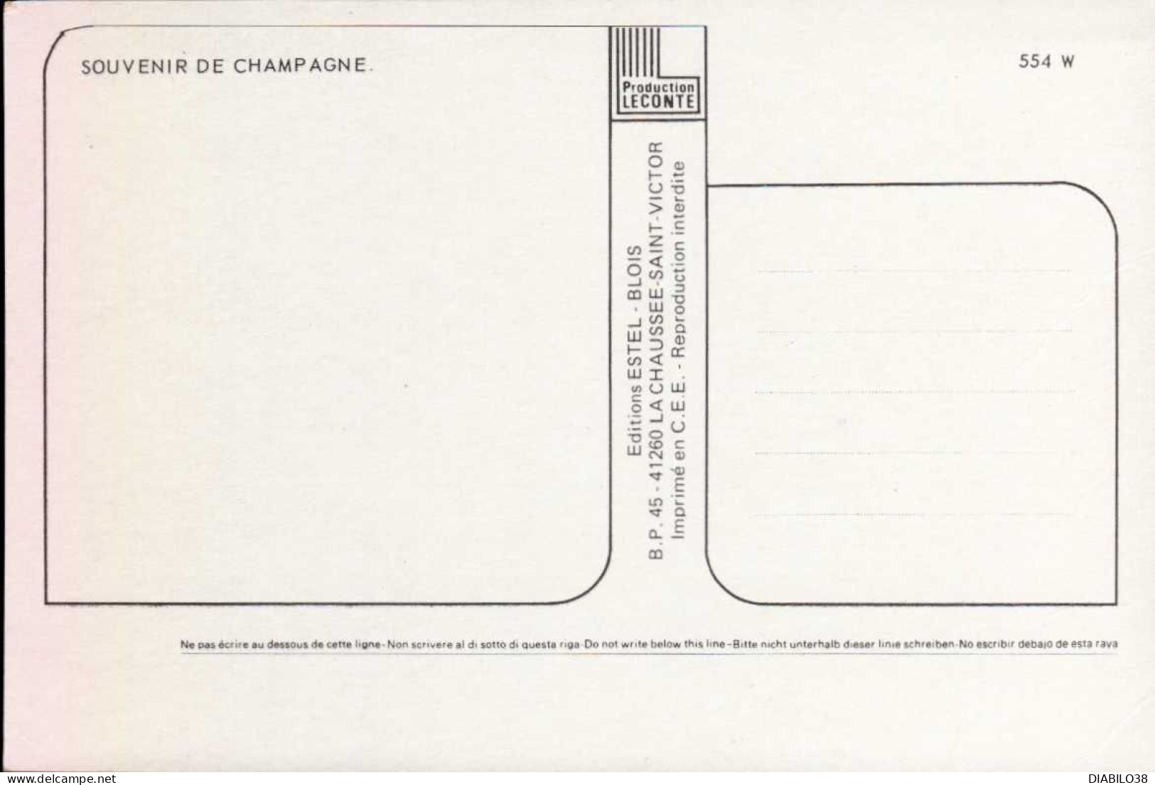 LA CHAMPAGNE  _    SOUVENIR DE CHAMPAGNE  MULTI-VUES - Champagne - Ardenne