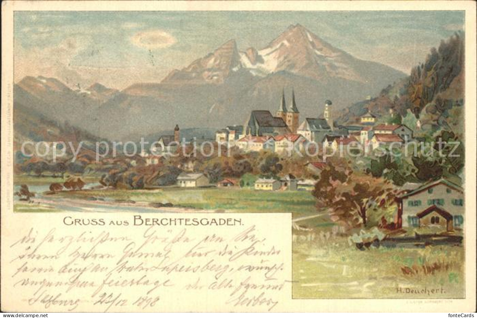 42321901 Deuchert Heinrich Berchtesgaden  Deuchert Heinrich - Kley