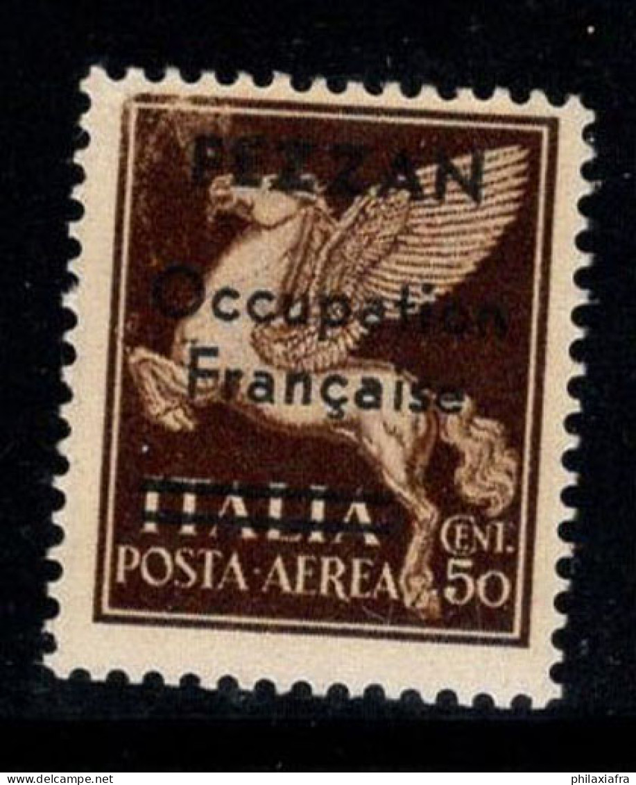 Fezzan 1943 Mi. 2 Neuf ** 100% 50 C Poste Aérienne - Unused Stamps