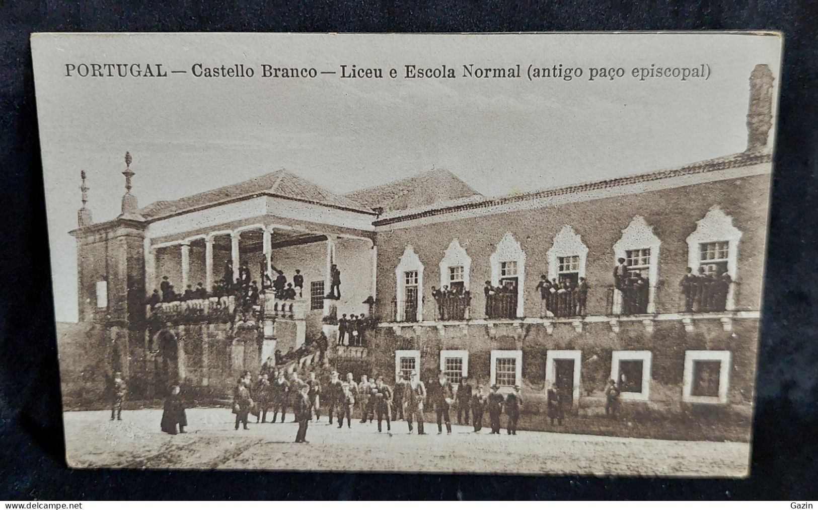 C6/6 - Liceu E Escola Normal (antigo Paço Episcopal ) * Castello Branco * Portugal - Castelo Branco