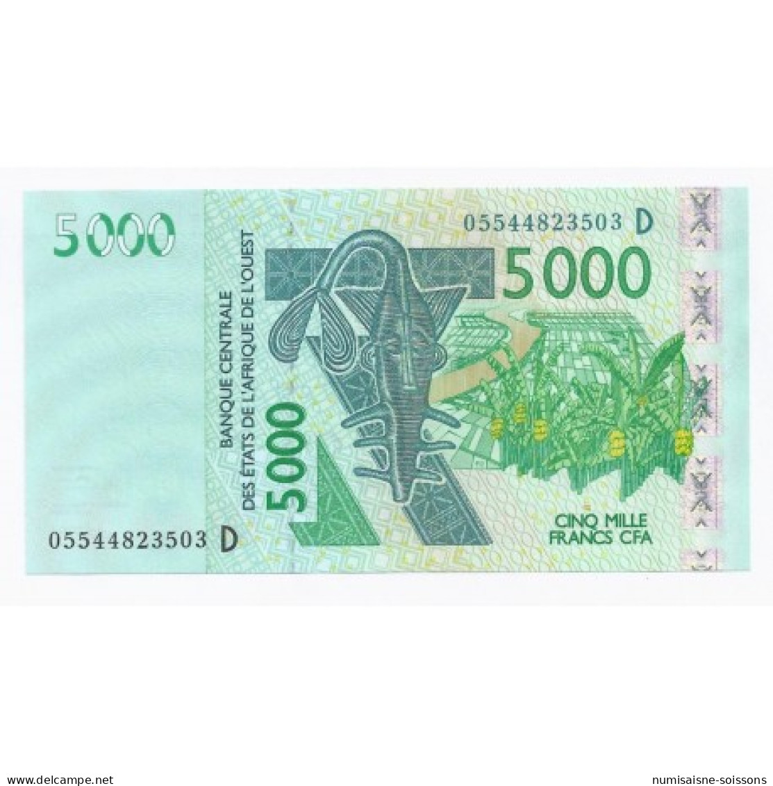 MALI - 5 000 FRANCS CFA - 2003 - Mali