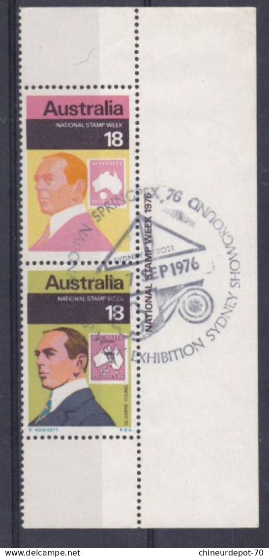 lot de timbres australie australia  Australien voir 7 photos