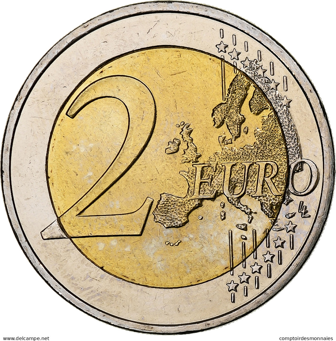 Grèce, 2 Euro, 150ème Anniversaire De L'Union Des îles Ioniennes, 2014 - Greece