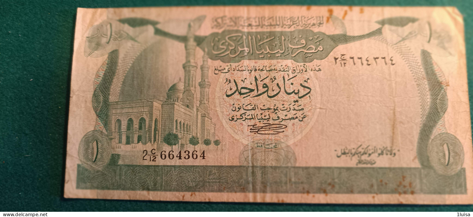 LIBIA 1 DINAR 1981 - Libyen