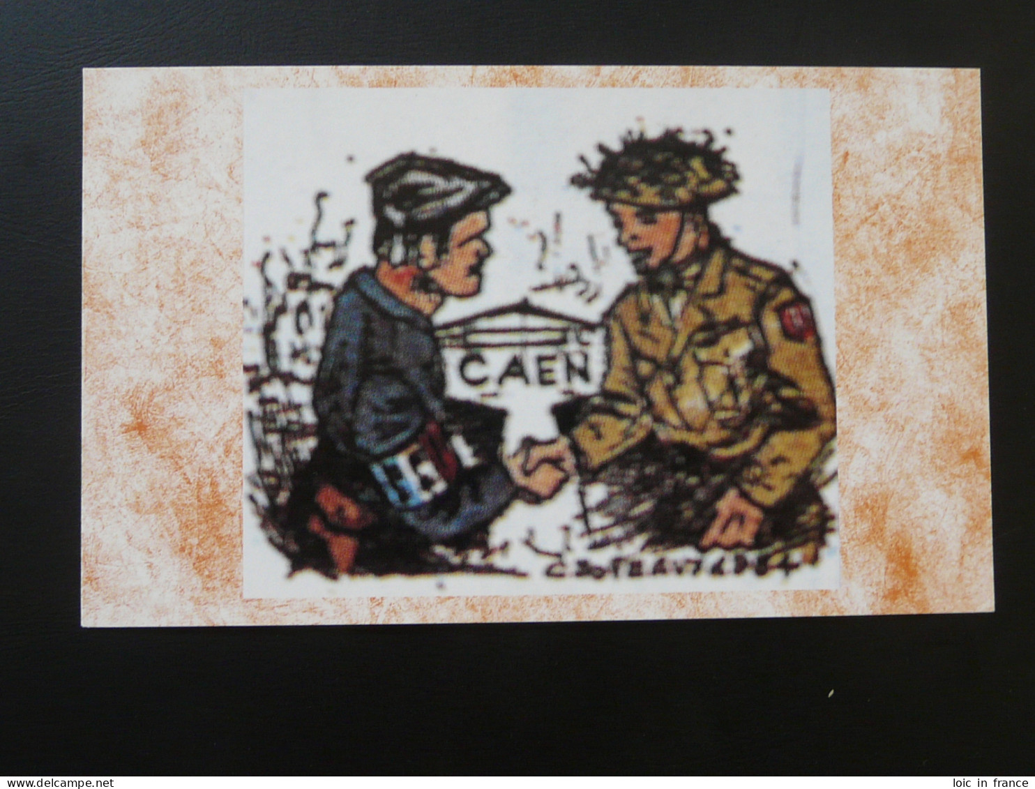 Pseudo Entier Postal Repro Triptyque Marseille Pétain De Gaulle Paris Libéré Poste Spéciale FFI Libération - Private Stationery