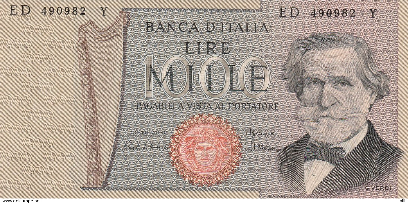 ITALY   1000 Lire  1981   P-101    UNC - 1.000 Lire