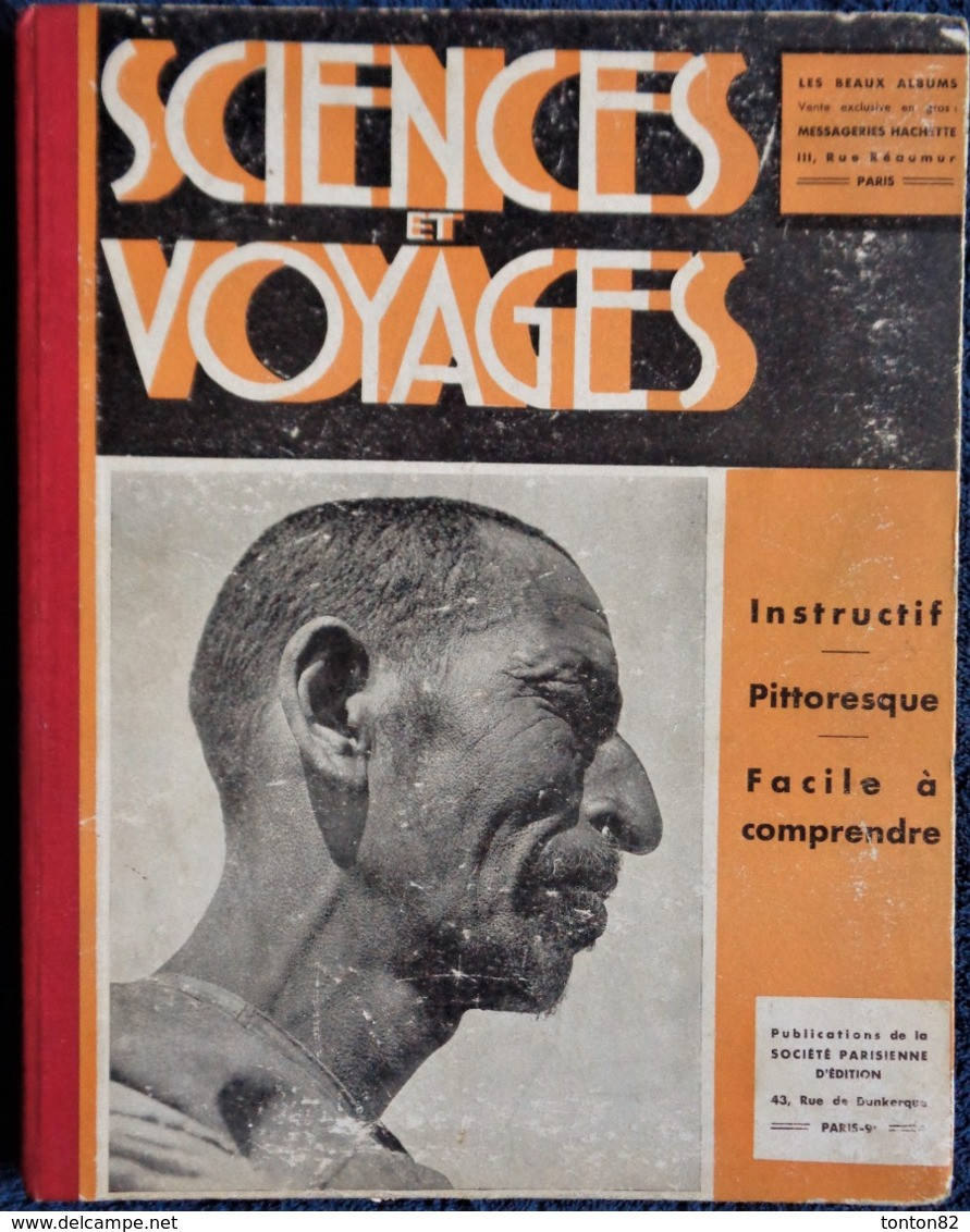 Sciences Et Voyages - Reliure Année 1938 ( 2e Semestre ) - 6 Numéros . - Science