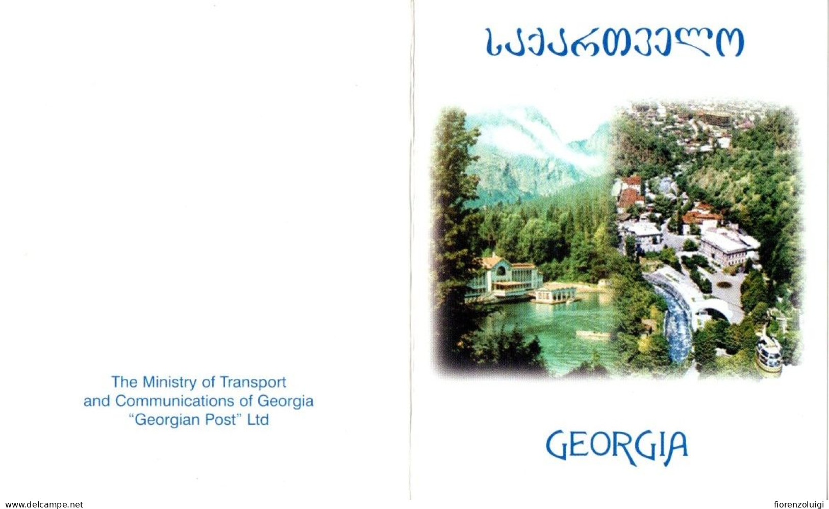 EUROPA CEPT 2001 GEORGIA LIBRETTO / BOOKLET MNH** - 2001