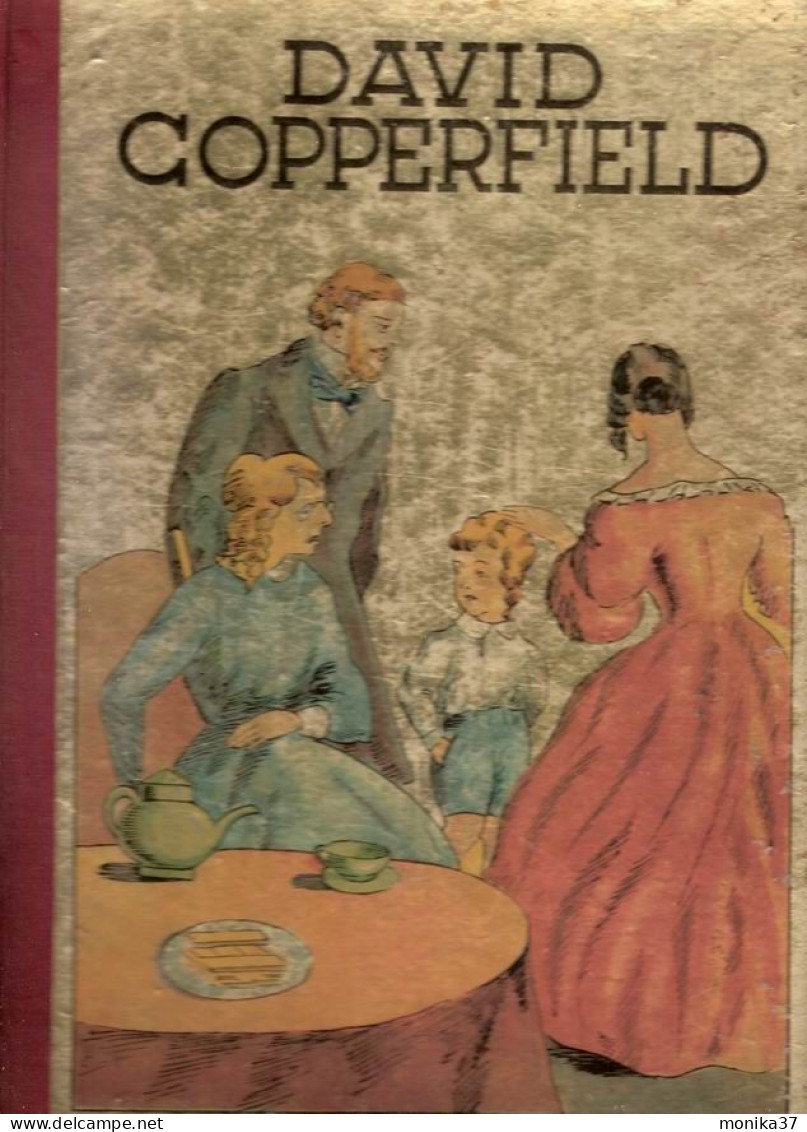 Livre Conte Enfant Ancien David Copperfield édition De 1950 - Cuentos
