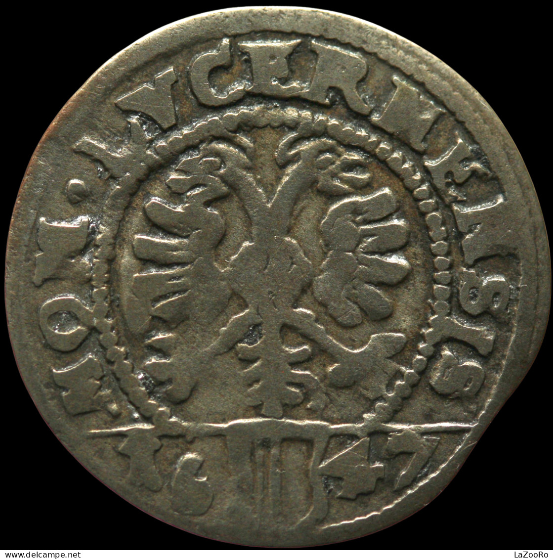 LaZooRo: Switzerland LUZERN 1 Schilling 1647 VF - Silver - Luzern