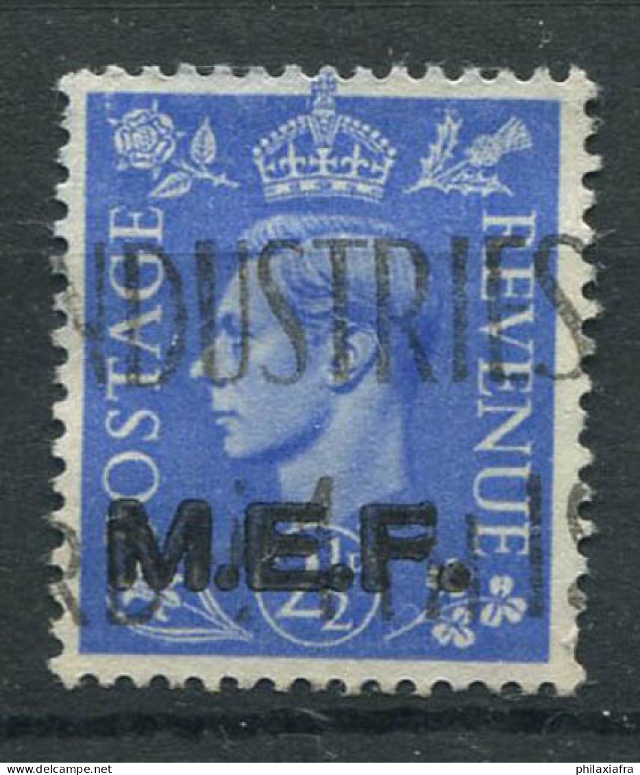 M.E.F. Occupation Britannique 1942 Sass. 3 I Oblitéré 100% ---2 1/2 P. - Britische Bes. MeF