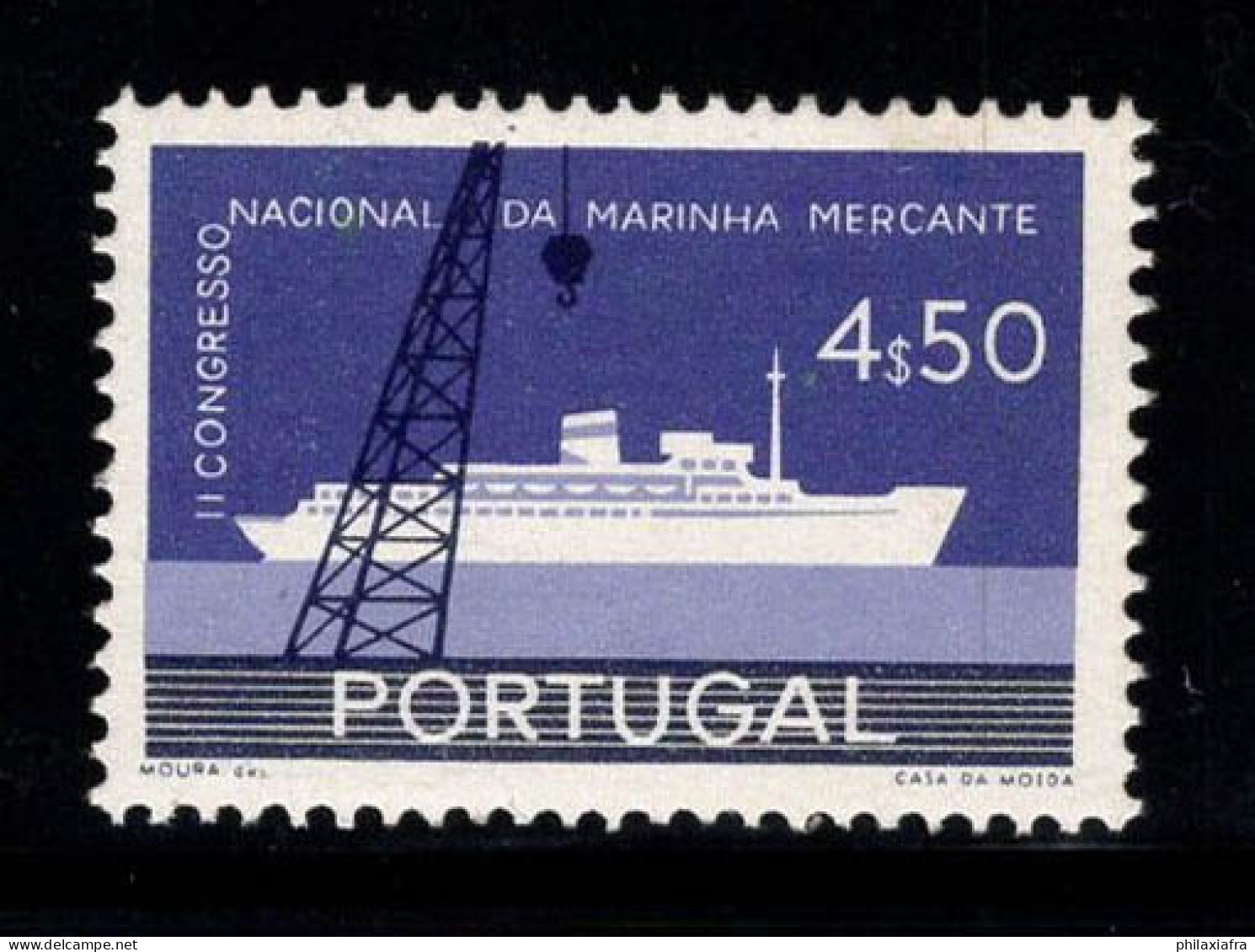 Portugal 1958 Mi. 871 Neuf ** 100% Congrès De La Marine Marchande - Nuovi