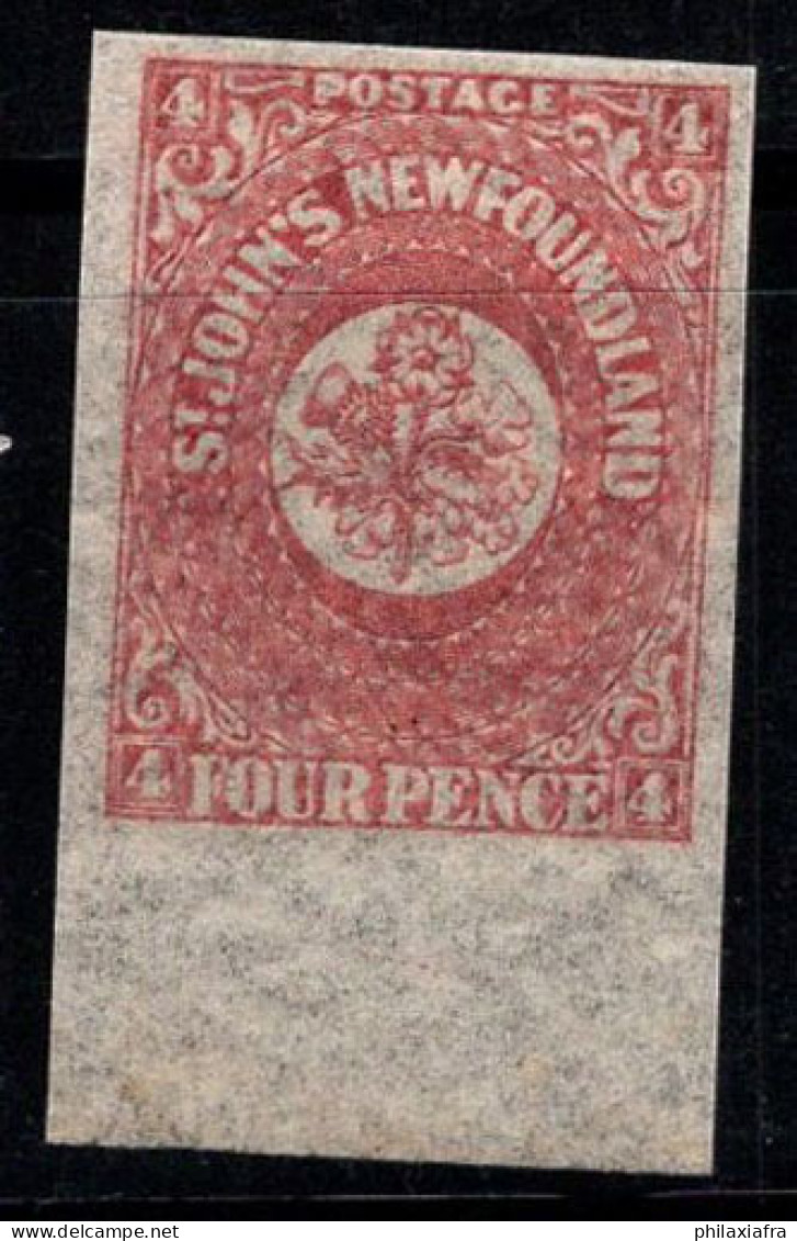 Terre-neuve 1861 SG 18 Neuf ** 100% Fleurs, 4 P - 1908-1947