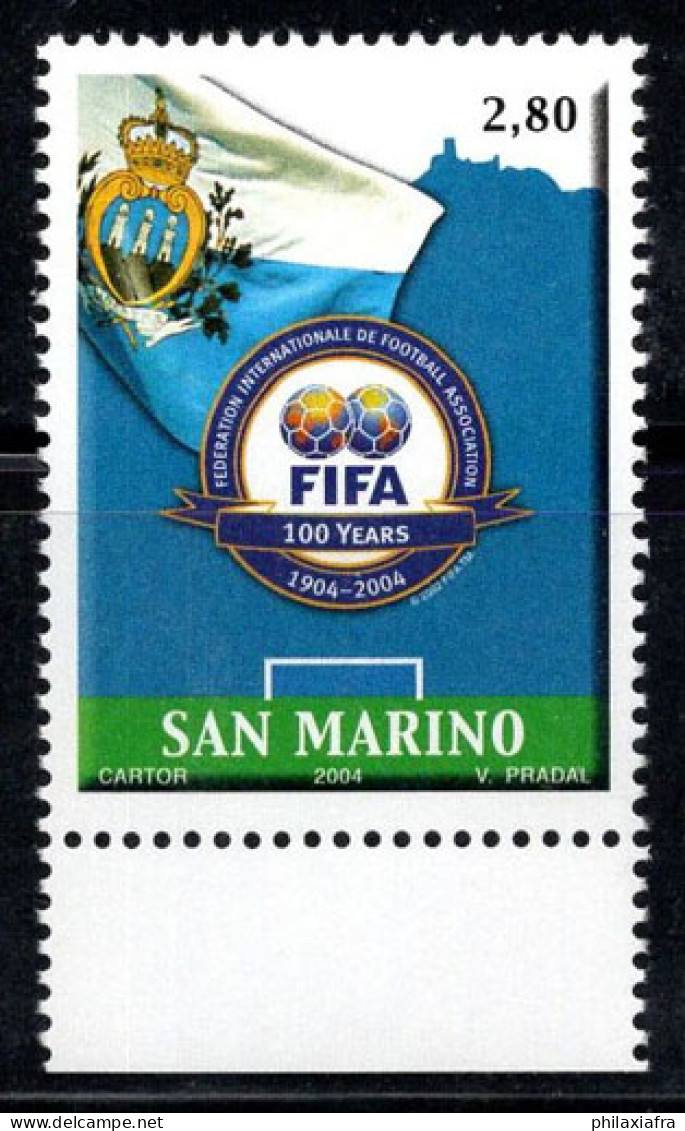 Saint-Marin 2004 Sass. 1990 Neuf ** 100% FIFA - Unused Stamps