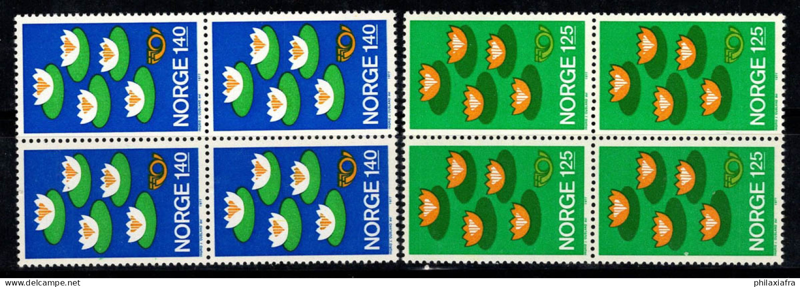 Norvège 1977 Mi. 737-738 Neuf ** 100% Environnement - Unused Stamps