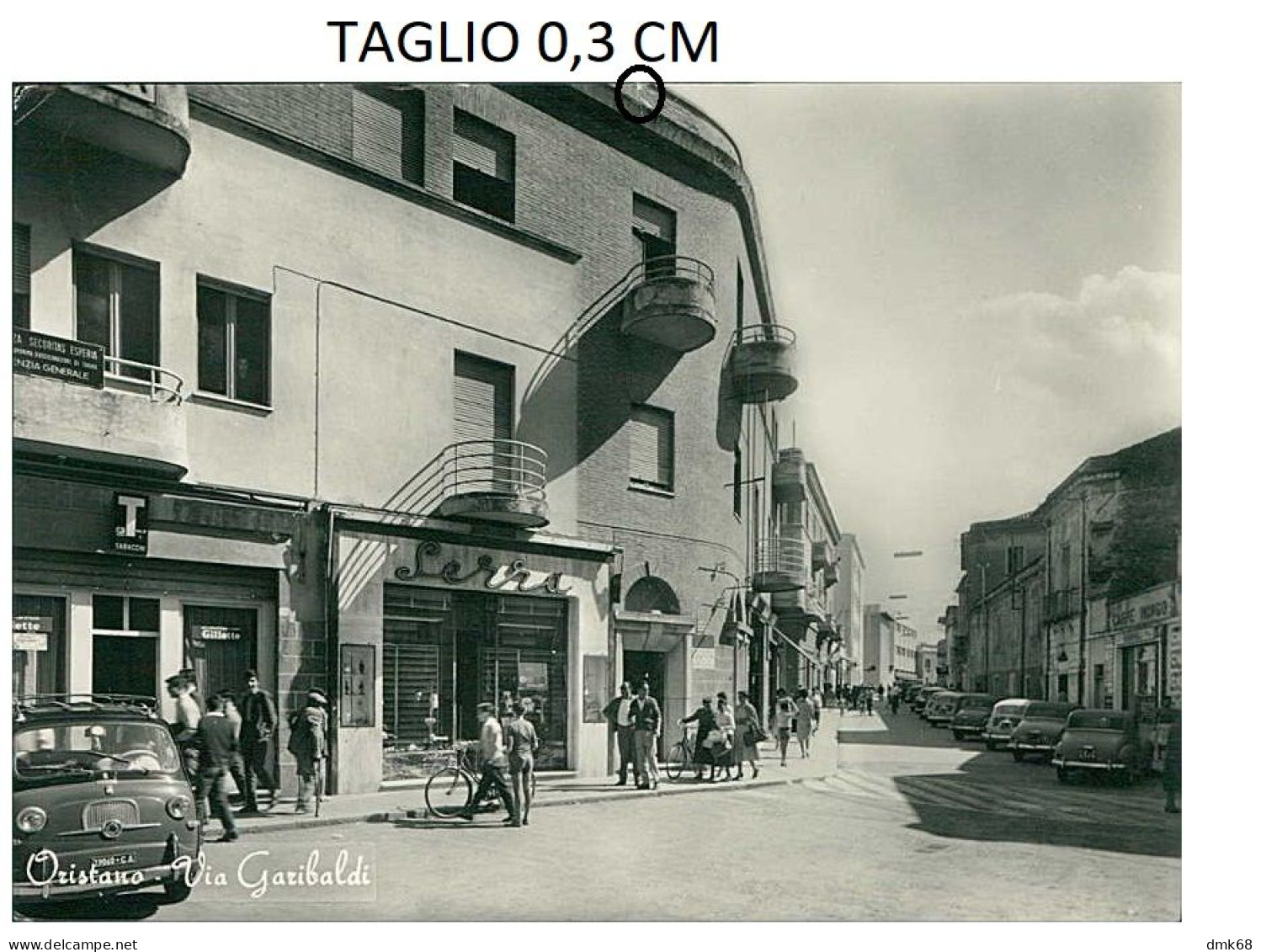 ORISTANO - VIA GARIBALDI - EDIZIONE SERRA - SPEDITA 1962  ( 19618 ) - Oristano