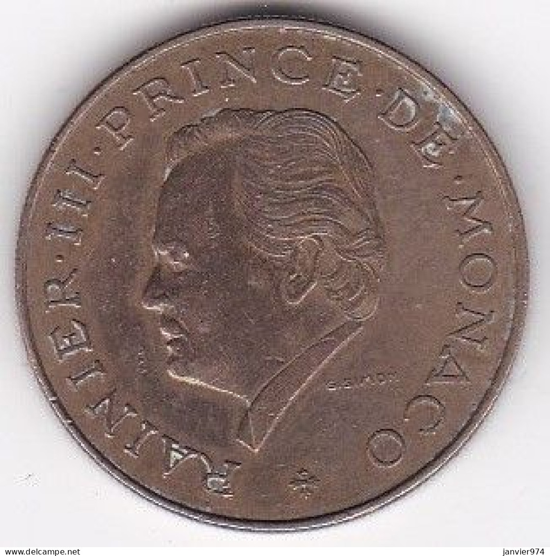 Monaco , 10 Francs 1978 Rainier III , Cupro-aluminium-nickel, Gad# 157 - 1960-2001 Nouveaux Francs