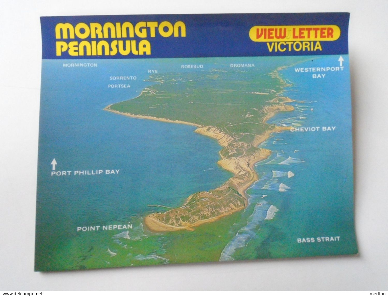 ZA476.20   Australia Victoria  View Letter  -  Nu-Color-View  - Mornington Pier And Yacht Club, Bay Beach Sorrento  1999 - Sonstige & Ohne Zuordnung