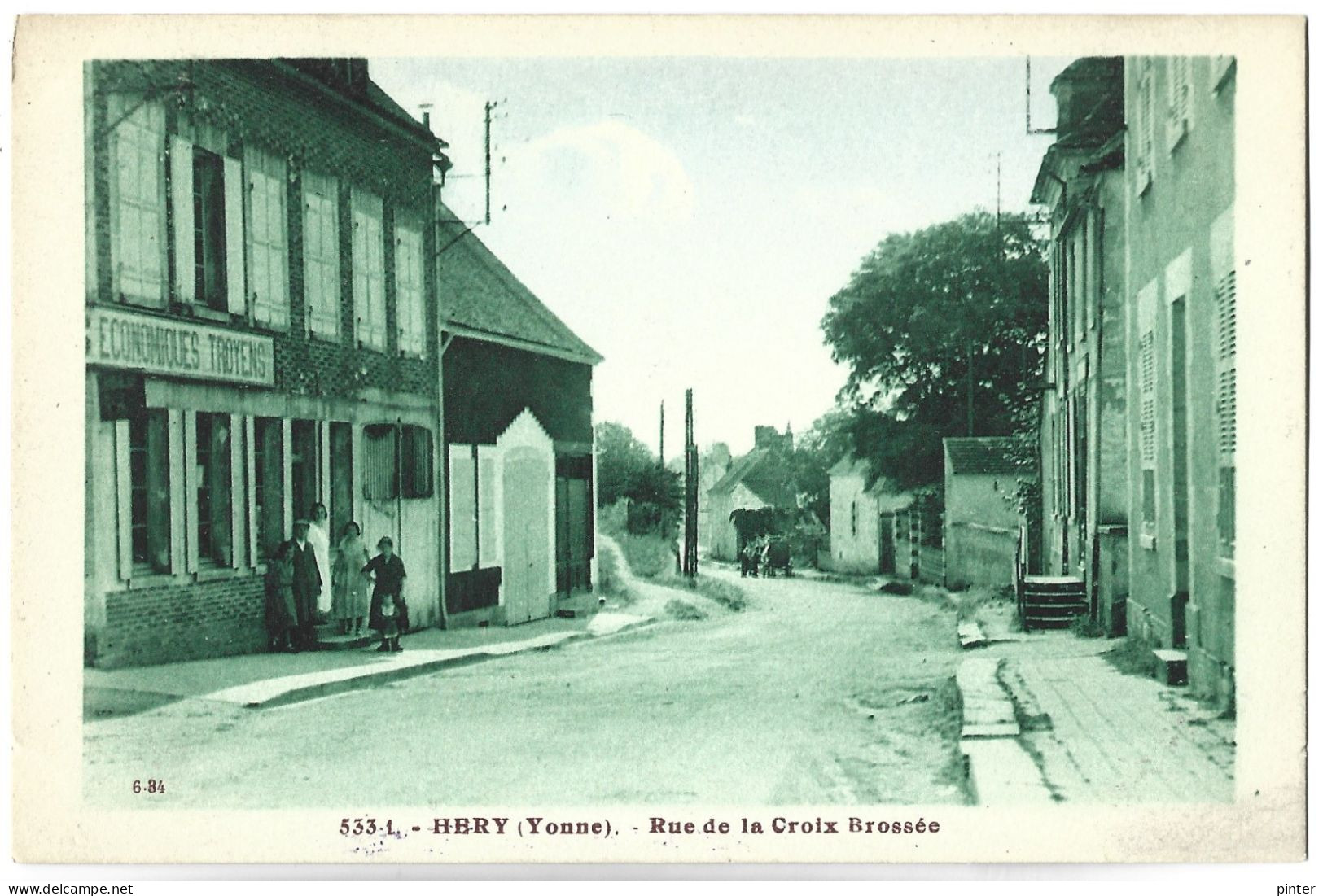 HERY - Rue De La Croix Brossée - Hery