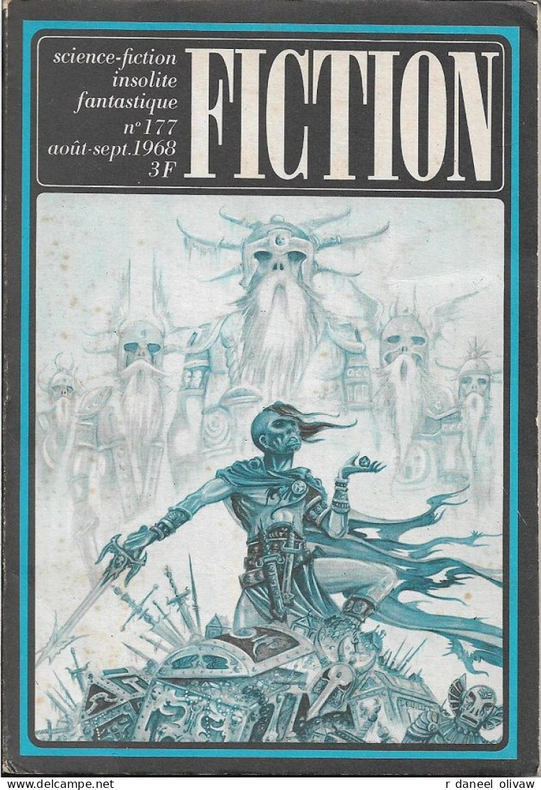 Fiction N° 177, Août 1968 (TBE) - Fiction