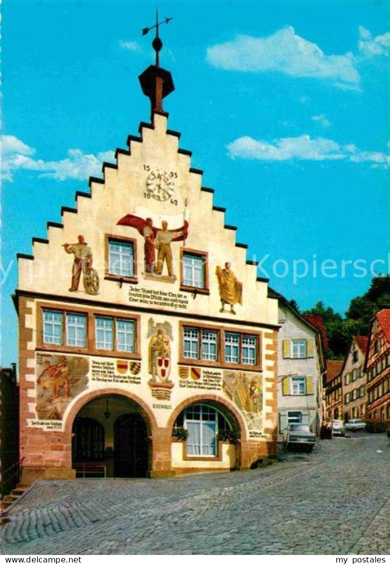 42834422 Schiltach Rathaus Schiltach Schwarzwald - Schiltach