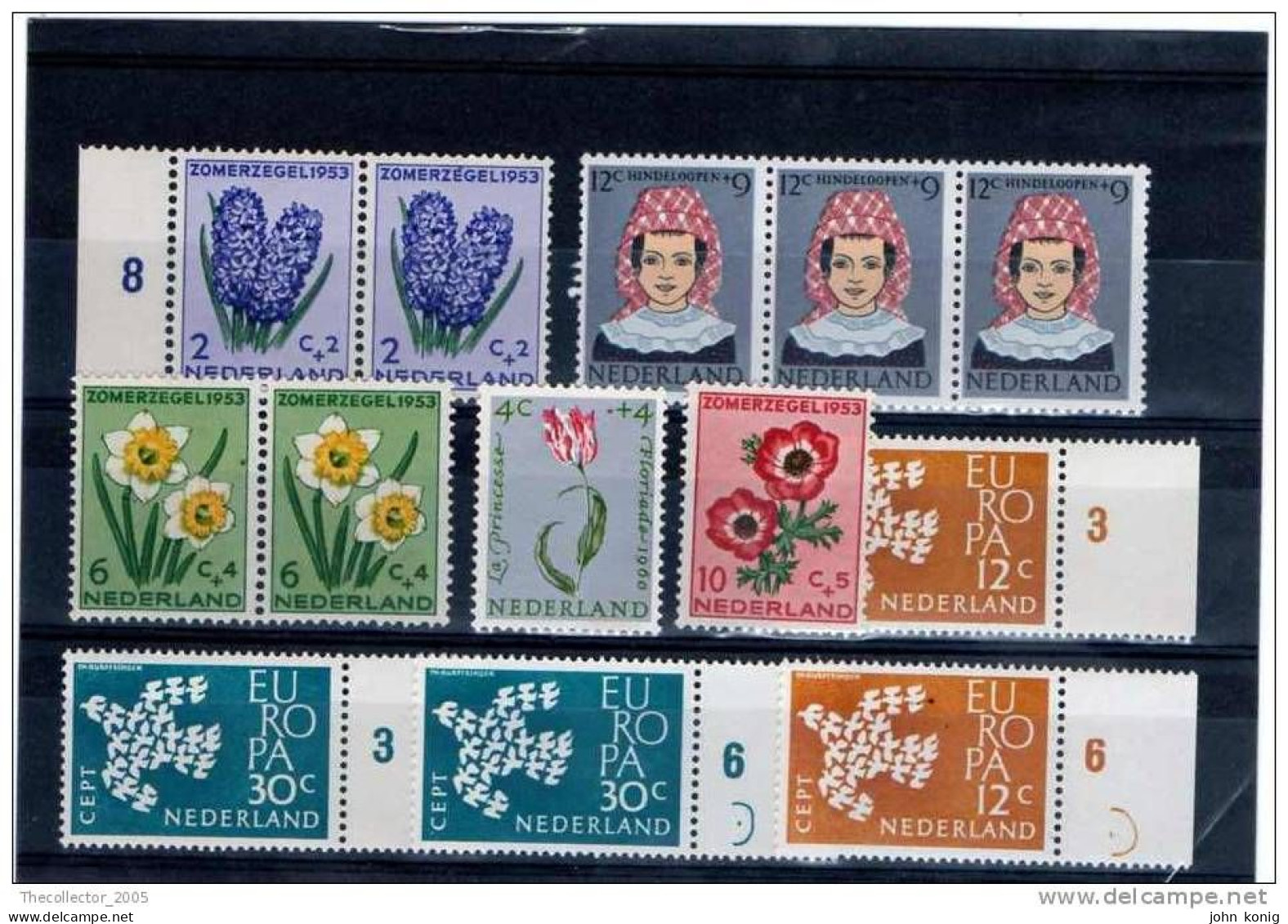 Olanda Holland Nederland - Stamps Lot New-mint - Neue - Francobolli Lotto Nuovi (EUROPA CEPT) - Collections