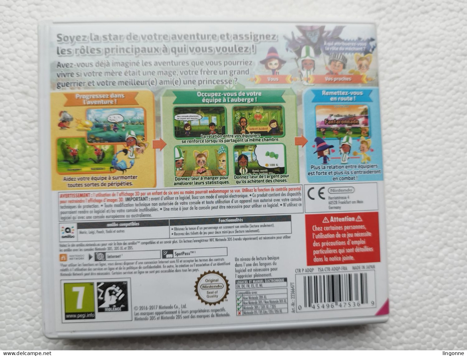 Jeu MIITOPIA  - Nintendo 3DS - Nintendo 3DS