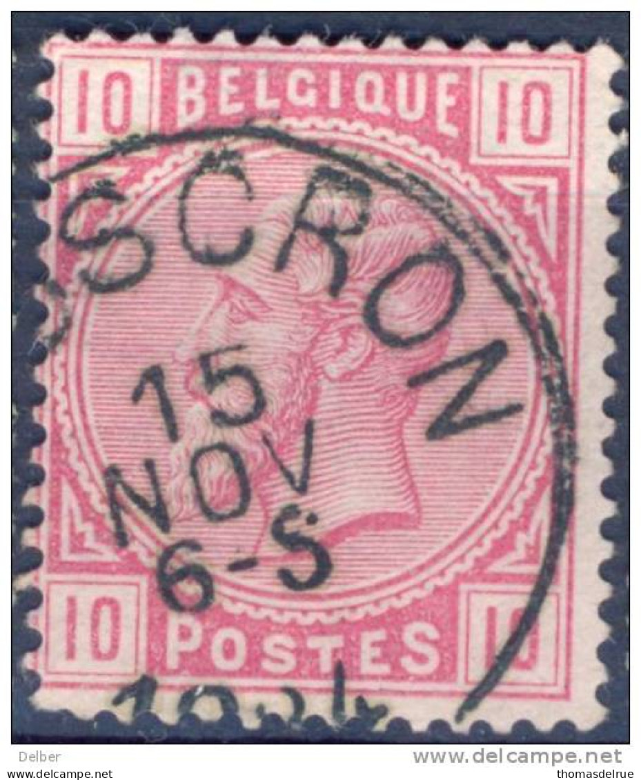 _Cb781: N°38: E9: MOUCRON - 1883 Leopold II.