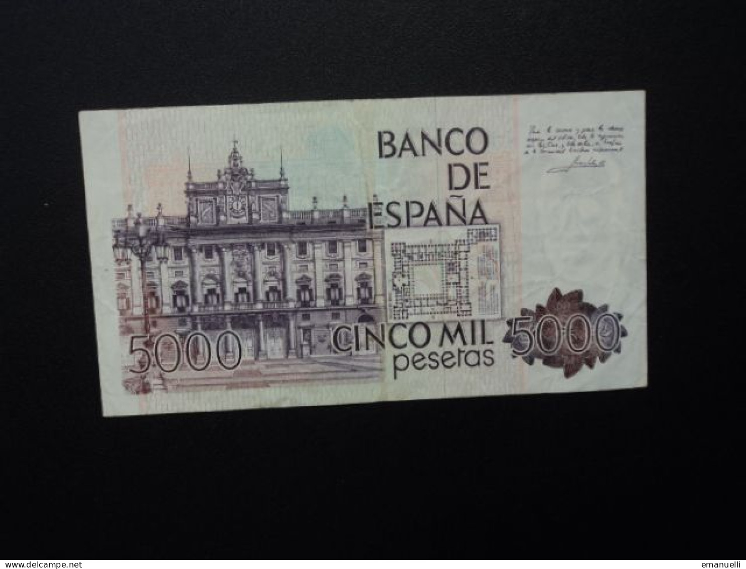 ESPAGNE * : 5000 PESETAS  23.10.1979     CB 218 / CMB 528 / P 160     TTB+ ** - [ 4] 1975-… : Juan Carlos I