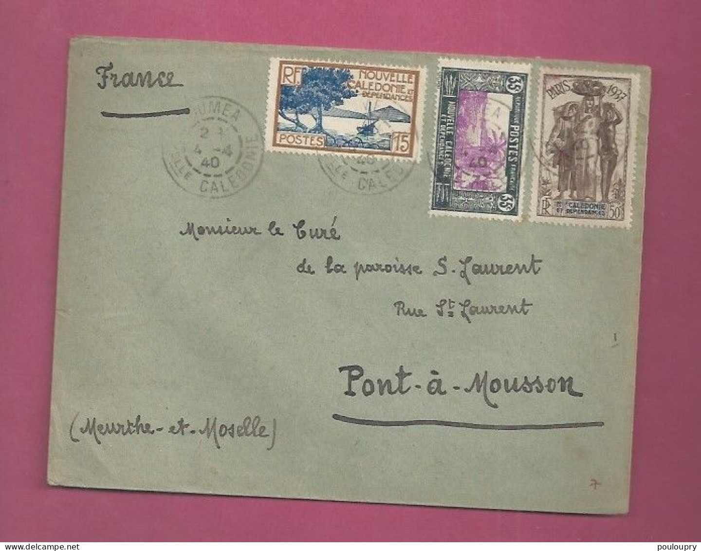 Lettre De 1940 Pour La France - YT N° 144, 147A Et 169 - Exposition Internationale De Paris - Briefe U. Dokumente