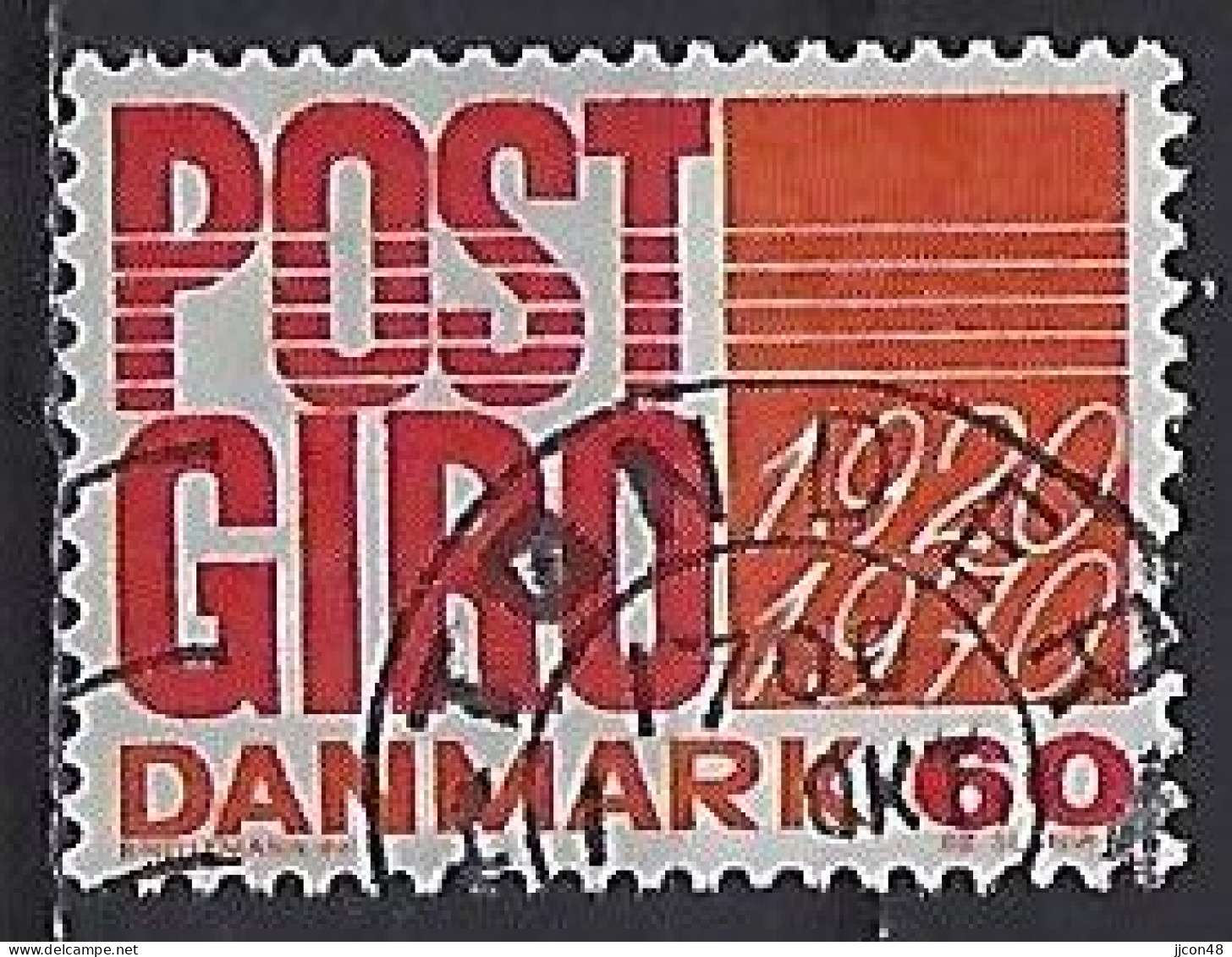 Denmark  1970  Danish Post Giro (o) Mi.491 - Used Stamps